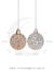 Luminária pendente de cristal transparente esférico com acabamento rose, ideal para quartos, sala de estar e lavabos. Comprar Lustres Online é na Lustres Gênesis. A Maior e melhor empresa para comprar Lustres do Brasil
