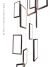 Pendente de LED para Escada 8 Quadrados / Retângulos 30x15cm para Ambientes Modernos na internet