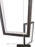 Pendente de LED para Escada 8 Quadrados / Retângulos 30x15cm para Ambientes Modernos - Lustres Gênesis • O seu Novo Brilho!