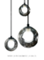Lustre Pendente Orbe com 12 globos de vidro fumê espelhado, ideal para casas com pé direito duplo e escadas. Lustres Gênesis Site online venda de Lustres e Iluminação