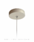 Pendente Moderno de LED Sigma Branco da Sindora Lustres Gênesis loja online de Lustres e Iluminação Decorativa