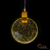 Pendente moderno Popfi dourado com LED integrado, ideal para quartos, cabeceira de cama, lavabo e quarto infantil. DCD02114  Lustres Gênesis - o melhore site da Internet para comprar Lustre