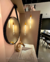 Imagem do Pendente Moderno Aimee Gota Para Quarto, Cabeceira de Cama, Balcão, Banheiro e Lavabo - GMH o P-COMETA-GOLD