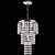 Pendente de Cristal Doma Ø30cm com design elegante para sala e quarto Lustres Gênesis loja online de Lustres e Iluminação Decorativa