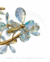 Lustre Pendente de Cristal Moderno Gênesis Dourado Para Quartos, Sala de Jantar, Sala de Estar e Apartamentos - Hevvy o SL-5861/H1 GD - loja online