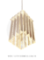 Luminária pendente de cristal Bastro com dimensões de 12x12cm, ideal para cabeceira de cama, lavabo e balcão de cozinha.