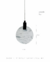Pendente Moderno de LED Blackmoon com design circular para cabeceira de cama. Lustres Gênesis loja online de Lustres e Iluminação Decorativa