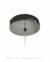 Base do Pendente Moderno de LED Blackmoon da GMH Lustres Gênesis loja online de Lustres e Iluminação Decorativa Lustres Gênesis loja online de Lustres e Iluminação Decorativa