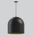 Lustre Pendente Moderno Niê Ø40x20cm em cor preta Lustres Gênesis Site online venda de Lustres e Iluminação
