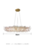 Lustre pendente de cristal retangular com design de dente de leão, medindo 80x40cm, ideal para salas de jantar e estar. Lustres Gênesis Site online venda de Lustres e Iluminação