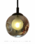 Pendente Moderno Orbe Globo Fumê iluminado, ideal para lavabos, cabeceira de cama e balcão de cozinha. Lustres Gênesis Site online venda de Lustres e Iluminação