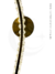 Lustre pendente de cristal de LED Wave com design moderno e sofisticado em detalhe.
