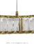 Lustre pendente de cristal de LED Wave com design moderno, ideal para mesa de jantar, quartos, salas e escritórios.