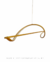 Lustre pendente de LED moderno Sigma dourado de 120cm.  Lustres Gênesis - o melhore site da Internet para comprar Lustre DCD03214  Lustres Gênesis - o melhore site da Internet para comprar Lustre