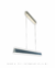 Luminária pendente moderno linear slim branco para salas e escritórios. Lustres Gênesis loja online de Lustres e Iluminação Decorativa