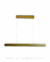 Luminária pendente moderno linear slim dourado da Sindora. DCD03015
 O melhor site de lustre e Iluminação decorativa 
 Lustres Gênesis - o melhore site da Internet para comprar Lustre

