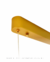 Luminária pendente moderno linear slim em cor dourada, ideal para sala de jantar e escritórios. Lustres Gênesis loja online de Lustres e Iluminação Decorativa