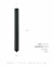 Pendente Torre de LED Moderna Fit Linear Slim Preto de 100cm, ideal para quarto, cabeceira de cama, lavabo e escritórios. Lustres Gênesis loja online de Lustres e Iluminação Decorativa