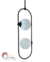 Pendente Shen com dois globos leitosos e design industrial Lustres Gêneis loja online de Lustres e Iluminação Decorativa