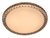 Plafon de cristal moderno redondo Ø28cm com LED integrado, ideal para quartos, hall, escritório e lavabos. DCX00338 SINDORA Lustres Gênesis - o melhore site da Internet para comprar Lustre