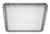 Plafon de Cristal Moderno Dossequi Quadrado 40x40cm LED Integrado para Quartos, Hall, Escritório e Lavabos - Sindora DCX00330 Lustres Gênesis - o melhore site da Internet para comprar Lustre