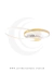 Plafon Moderno Rigel Dourado LED Integrado 3000k com design circular em tons de dourado e branco. Lustres Gênesis Site online venda de Lustres e Iluminação Decorativa