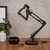 Luminária de Mesa Abajur Desk Vermelho com LED Para Leitura, Quartos, Escritório e Escrivaninhas - GMH o 3D-VERMELHO na internet