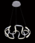 Lustre Pendente Moderno LED Branco para Sala de Jantar e Sala de Estar - Sindora DCD015010 lustre pé direito duplo 3m Luminaria de Teto  O melhor site de lustre e Iluminação decorativa Lustres Gênesis