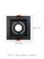 Spot Embutido Recuado Conecta ABS Bella Preto Quadrado para Forro de Gesso Lâmpada Mini Mr11 Soquete Gu10 Quente, Fria ou Neutra - DL146MDB na internet