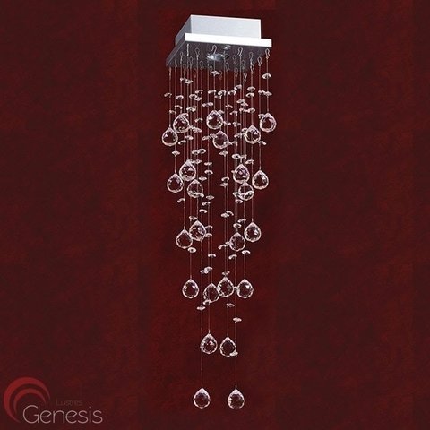 Plafon de cristal Solfist pendente com design moderno para lavabos e banheiros Lustres Gênesis loja online de Lustres e Iluminação Decorativa