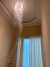 Lustre de Cristal Design ''S'' Rico com 2,00 a 4,00 metros Para Casas com Pé Direito Duplo.