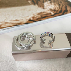 BRINCO PIERCING ARGOLA RAINBOW BANHO RÓDIO SEMIJOIA