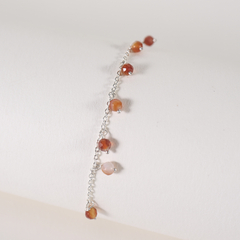 PULSERA MACERATA ANARANJADA