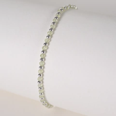 PULSERA LYON VERDE CLARO