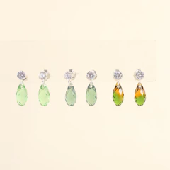 Aros Amaral Verde Oliva - comprar online