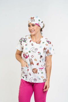 Scrub Feminino Pet Beach - comprar online
