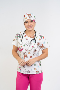 Scrub Feminino Pet Beach na internet