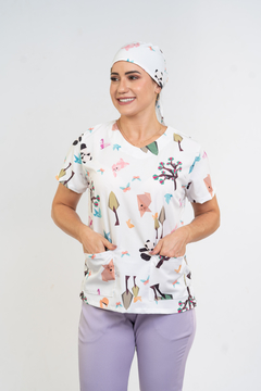 Scrub Feminino Origami na internet