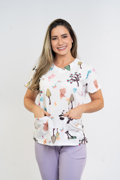 Scrub Feminino Origami