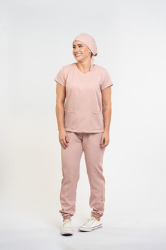 Pijama Cirúrgico Feminino Alfa Rosê - loja online