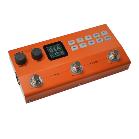 Pedalera Multiefecto TANKPEDAL KPT PRO Para Guitarra o Bajo Audio Usb Irs