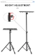 SOPORTE TRIPODE BANDEJA METAL PARA PROYECTOR NOTEBOOK TABLET
