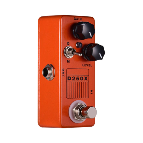 MICRO PEDAL PRE AMP OVERDRIVE D250X MOSKYaudio ( CLON DOD250 )
