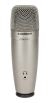Micrófono Samson C01u Pro Condensador Supercardioide Plateado
