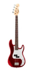 Bajo Eléctrico Leonard Lb252 Mrd Rojo Metalizado 4 Cuerdas