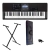 Teclado Casio Ct-x800 61 Teclas Usb+ Fuente+ Soporte+ Funda