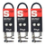 Pack De 3 Cables Interpedal Stagg Spc030ldl Angular 30cm