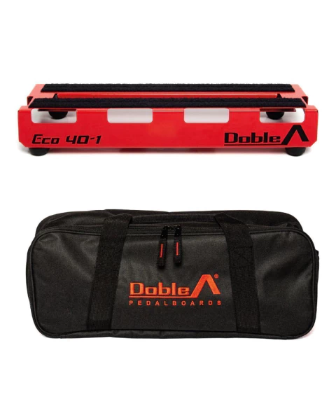PEDALBOARD DOBLE A MODELO ECO 40-1 CON BOLSO - Free Music