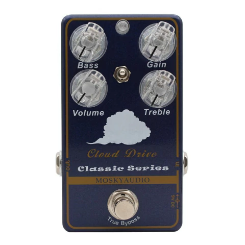PEDAL DE EFECTO OVERDRIVE CLOUD DRIVE DE MOSKYaudio