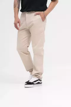 PANTALON CHINO DE GABARDINA beige (224) - SAMCRO REMERAS 